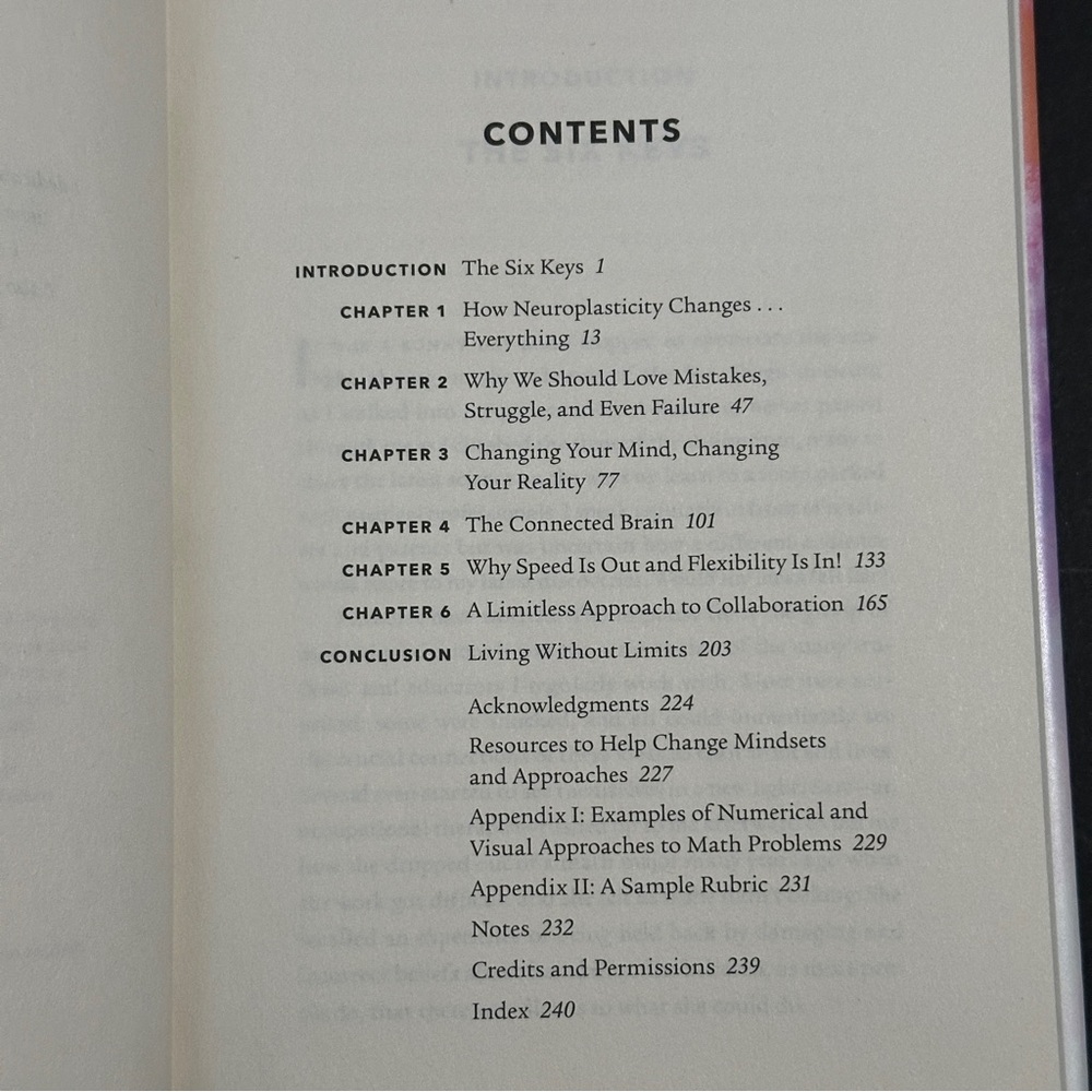 Limitless Mind by Jo Boaler | Self-Help, Neuroscience | Hardcover Book - Picture 8 of 9